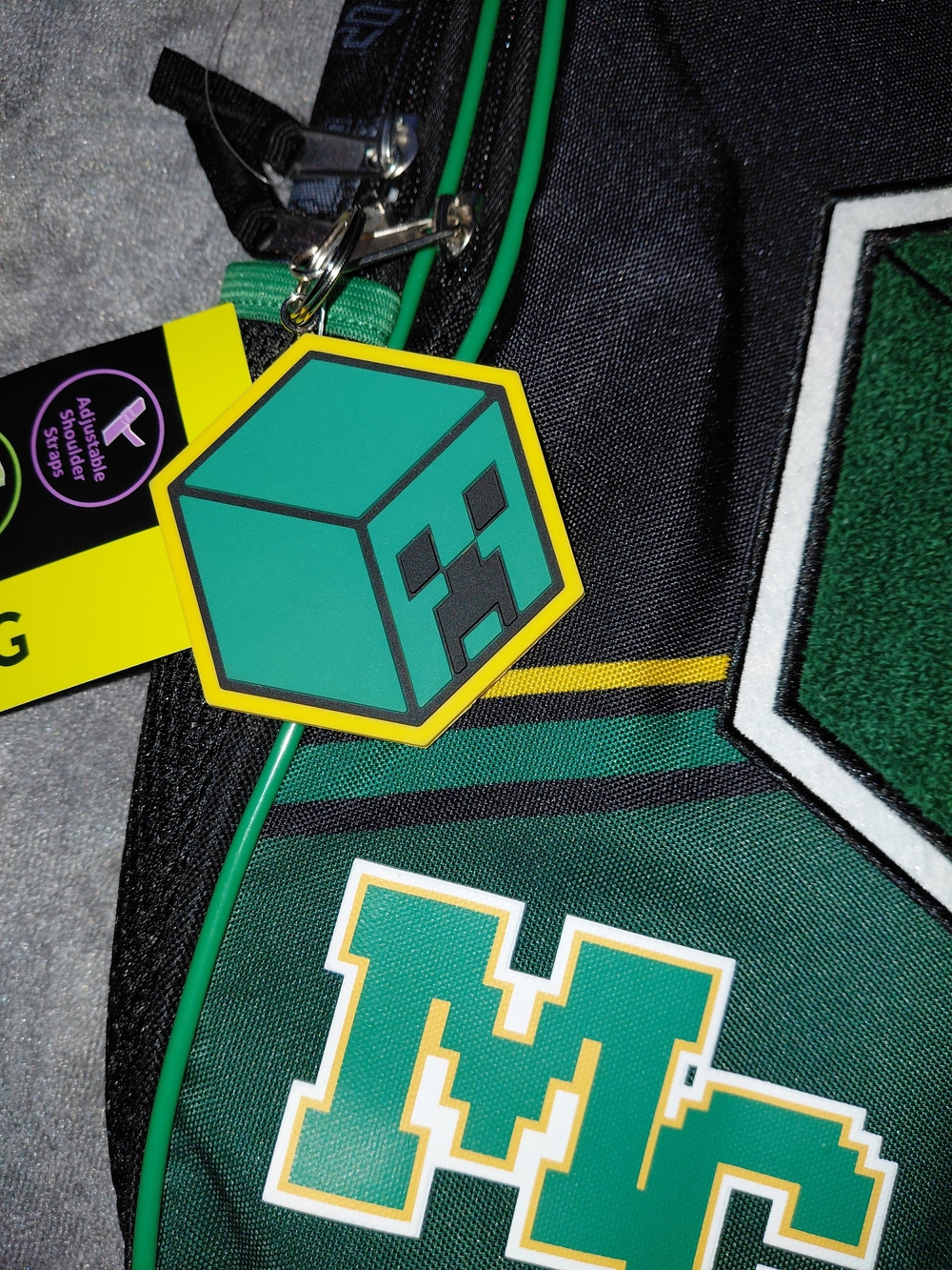 Creeper Minecraft Backpack - Picture 9 of 12